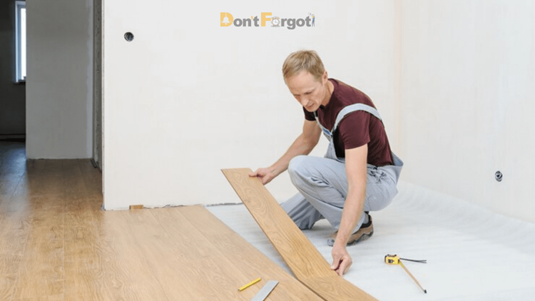 Installing the New Kitchen Floor