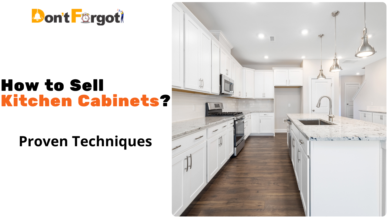 How to Sell Kitchen Cabinets