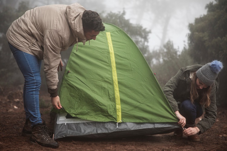 A-Frame Canvas Tents