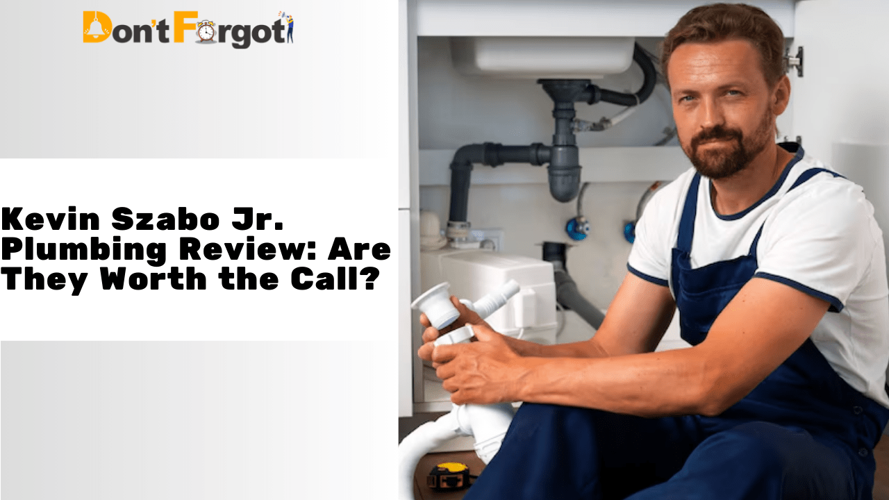 Kevin Szabo Jr. Plumbing Review